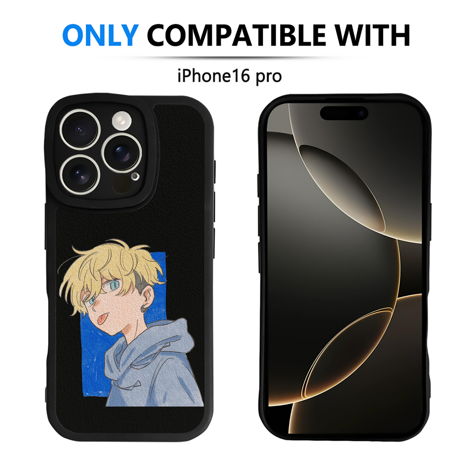 （画像用） 東京リベンジャーズ Tokyo Revengers 【iPhone 16シリーズ対応】シリコンスマホケース（レザー調） 材質：シリコン